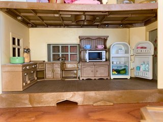 Casa Sylvanian Families con Familia y Accesorios