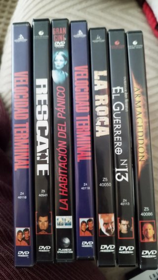 Lote de 7 Películas en DVD