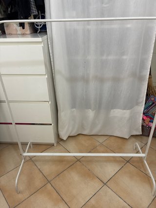 Burro de planchar blanco
