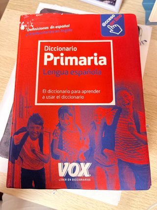 Diccionario Primaria, lengua española