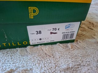 Bailarinas Pitillos Negras Talla 38