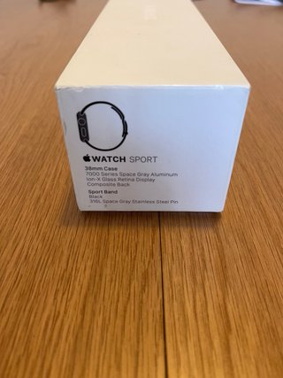 Apple Watch Sport 38mm Negro