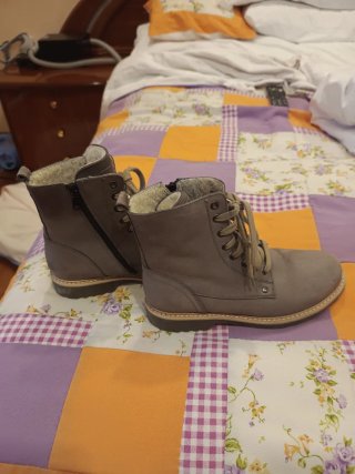 Botines grises talla 38