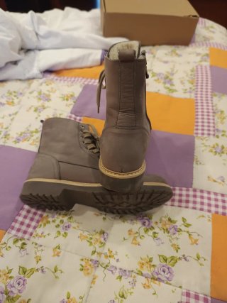 Botines grises talla 38