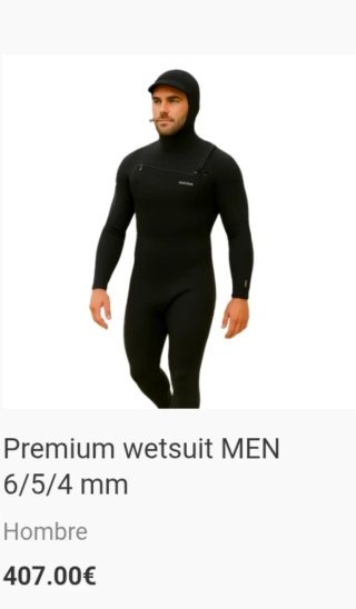 Traje de Neopreno Premium SC2 CZ con Capucha
