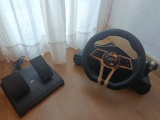 Volante FR-TEC MKII PC/PS4 + Pedales a revisar