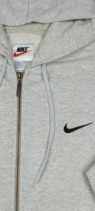Track jacket talla m gris claro hombre