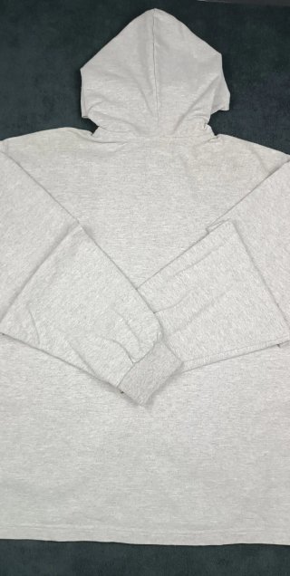 Track jacket talla m gris claro hombre