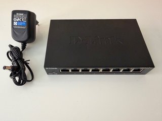 Switch D-Link DGS-108 Gigabit 8 porte
