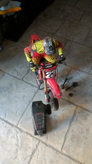 Moto Cross FXR 23 Rossa/Gialla