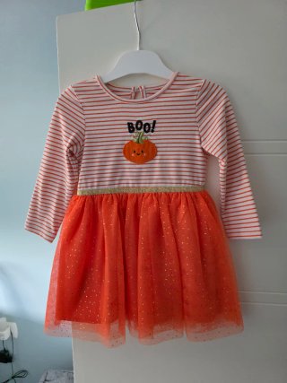 Disfraz Calabaza Niña talla 12-18 meses / 86 cm.