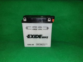 Batería Moto Exide 12N5-3B 12V 5Ah