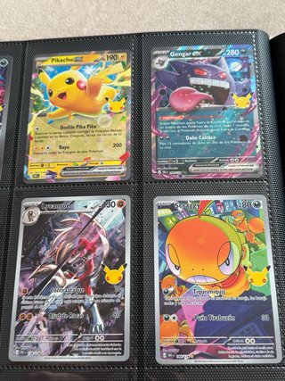 Cartas Pokémon 30 Aniversario Español