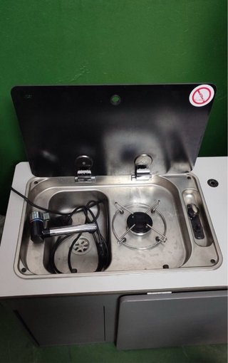 Mueble Fregadero Fuego Depósitos furgoneta camper