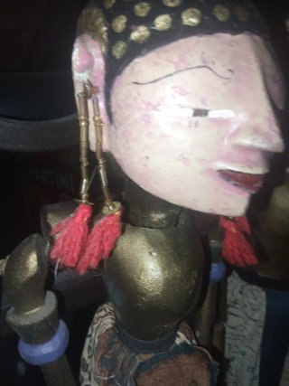 Lote 4 Marionetas Golek Años 70