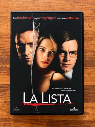 Película DVD “La lista” en español, como nueva