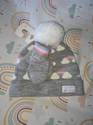 Conjunto Gorro y Guantes Infantil