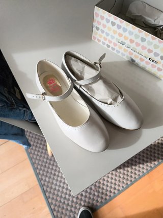 Zapatos Oh My Sandals Blancas Niña 1ra comunión