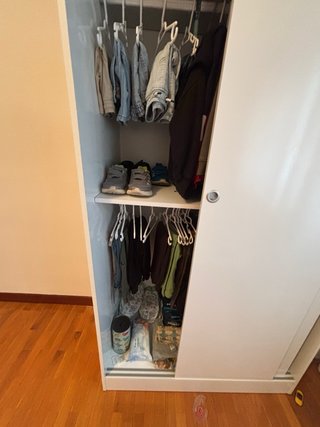 Urge venta  Armario Blanco con Puertas Correderas