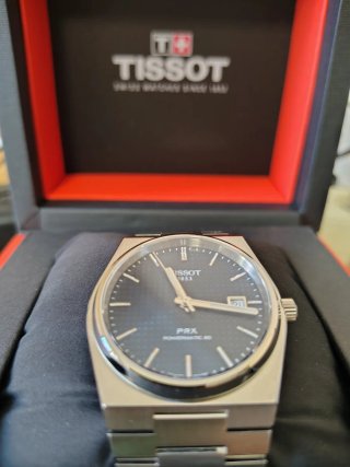 Reloj Tissot PRX Powermatic 80 Azul