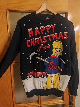 Jersey The Simpsons Homer Mr. Plow Talla M