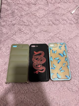 Fundas iPhone 8 Plus (3 unidades)