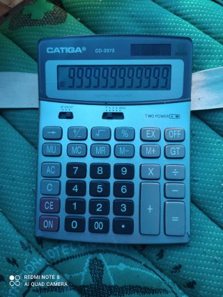 Calculadora CATIGA CD-2373