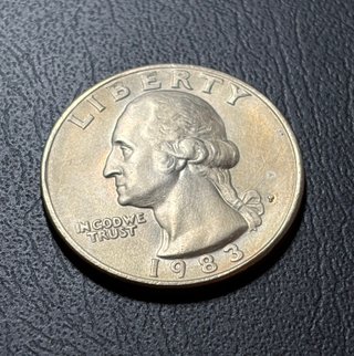 Moneda 1/4 Quarter Dollar Cuarto dolar 1983-P USA