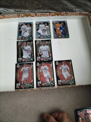 Lote de 8 Cromos Real Madrid Adrenalyn escucho ofe