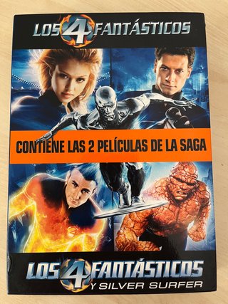 Pack 2 DVD Los 4 Fantasticos + Silver Surfer