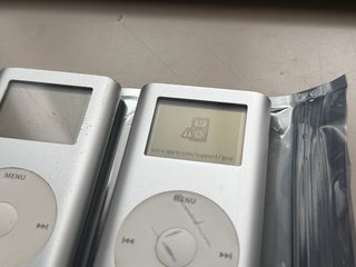 Lote 2 iPod Mini 1ª Generación para reparar