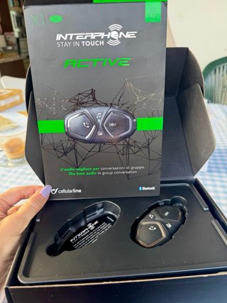 Intercomunicador Moto Interphone X1 Active