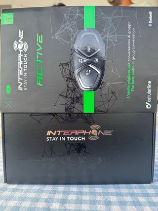 Intercomunicador Moto Interphone X1 Active