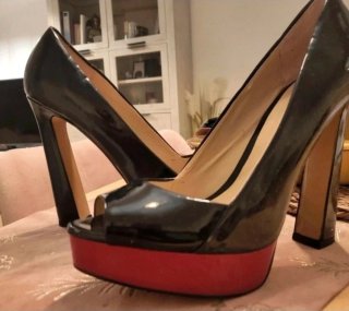 Zapatos Peep Toe Zara Talla 37