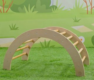 Arco Escalera Montessori Madera