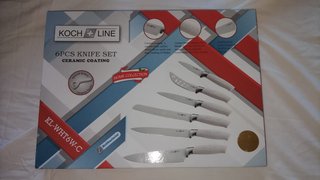 Set 6 Coltelli in Ceramica Koch Line