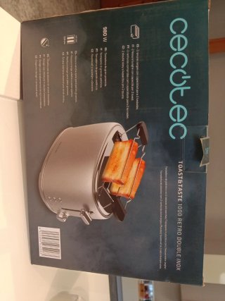 Tostadora Cecotec Toast&Taste 1000 Retro