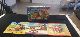 Puzzle Ravensburger Paw Patrol 3x49