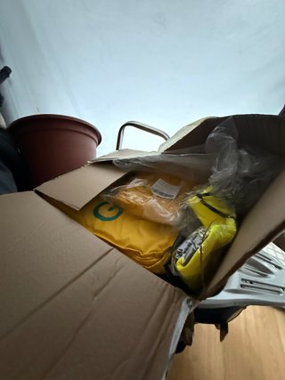 Mochila Glovo con Chubasquero