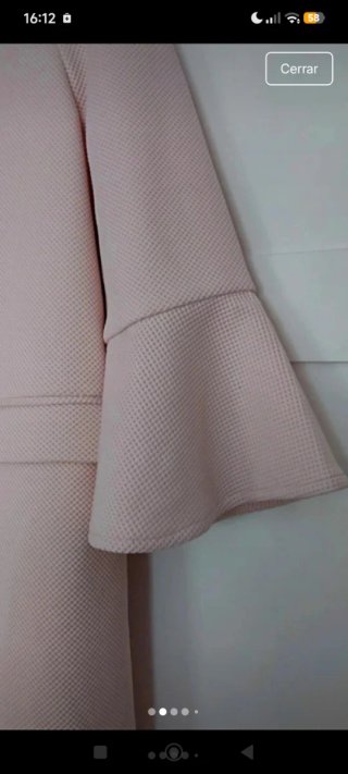 Abrigo Otoñal Rosa con forro Sólo hoy