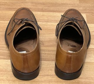 Zapatos de Piel Marrones Talla 41