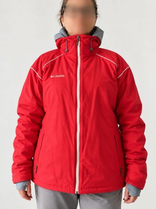 Chaqueta de Esquí Columbia Snow Front Roja