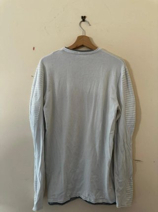 Maglioncino con colletto elegante preppy vintage m