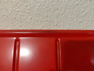 Caja metálica Vintage para limpieza de calzado