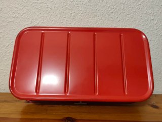 Caja metálica Vintage para limpieza de calzado