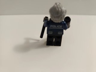 Minifigura LEGO Policía.Marvel.Spiderman