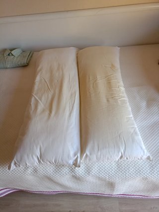 Set de 2 Almohadas Blancas