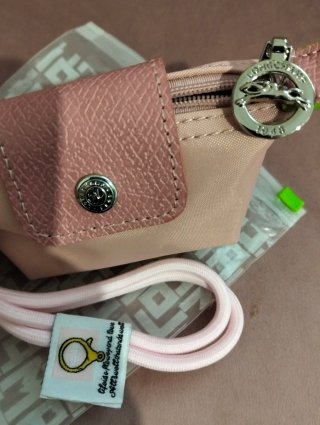 Monedero Neceser Longchamp Rosa