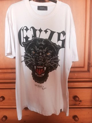 Camiseta George V Pantera Negra Talla M