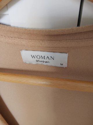 Chaqueta Mujer El Corte Inglés Beige Talla M